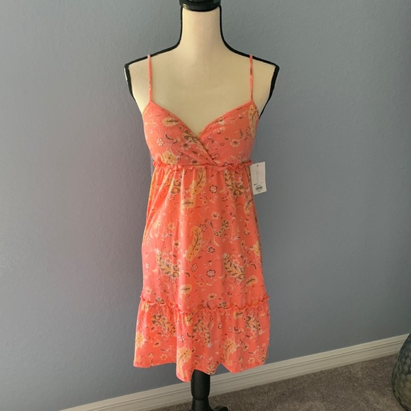 SO Dresses & Skirts - NWT So dress coral with pattern see photo size xs